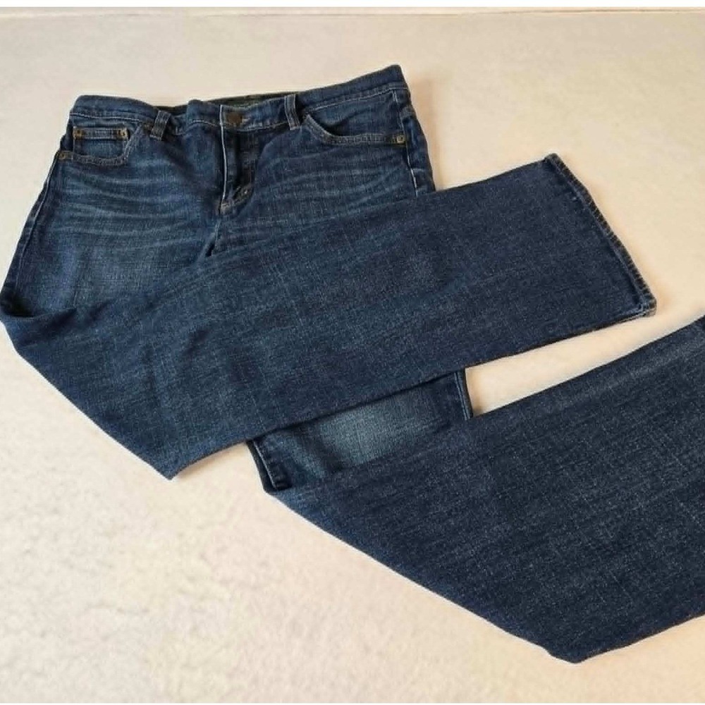 KUT from the Kloth Womens Bootcut Jeans Size 8 Dark Wash Stretch Denim Mid Rise